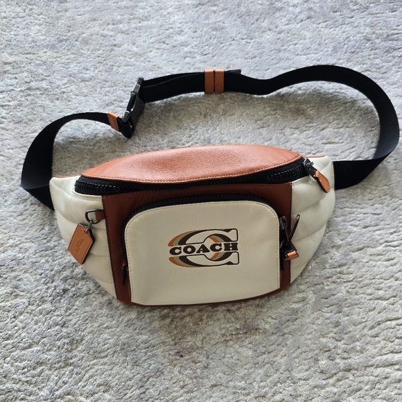 Coach Other - COACH Track Belt Bag With Quilting And Coach Stamp